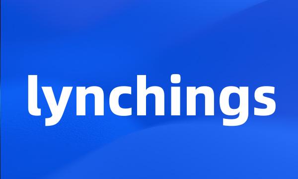 lynchings