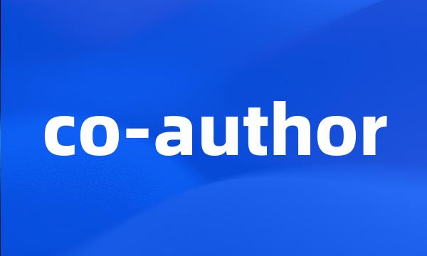 co-author