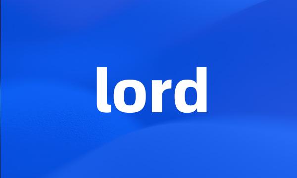 lord