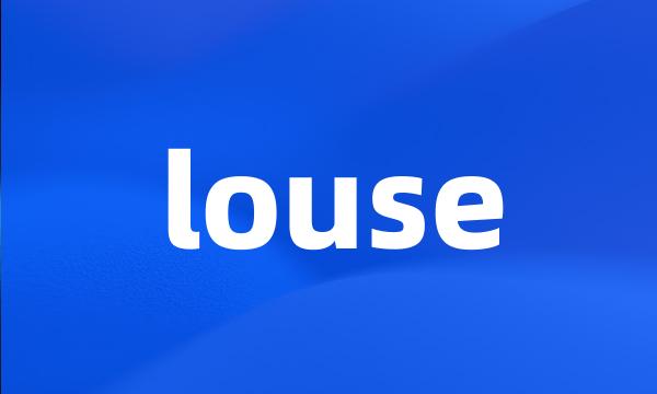 louse