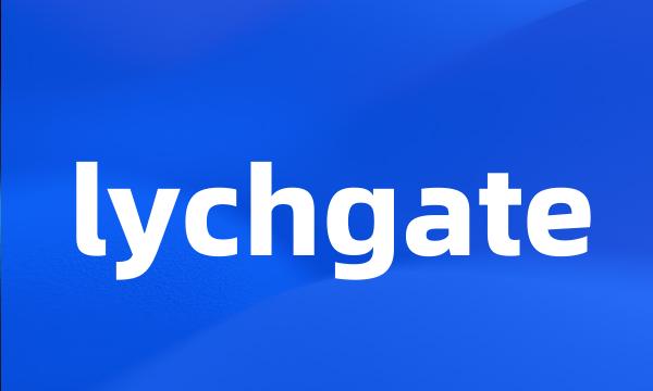 lychgate