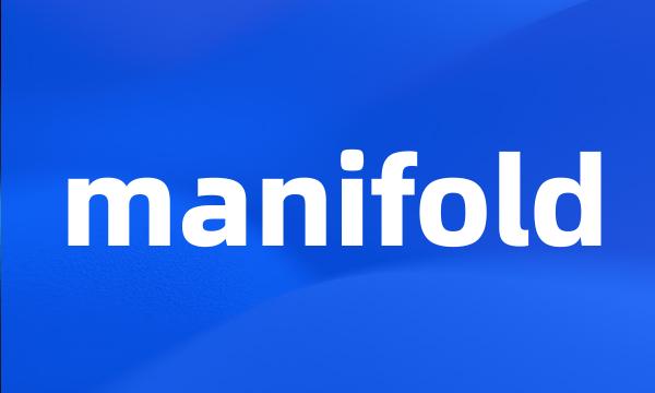 manifold