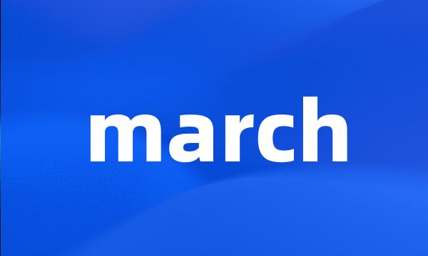 march