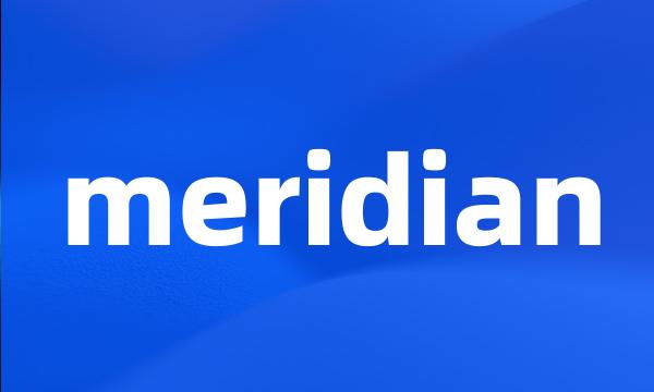 meridian