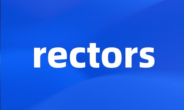 rectors