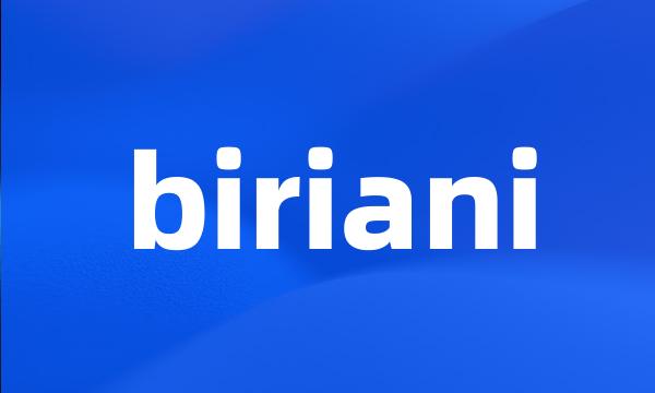 biriani