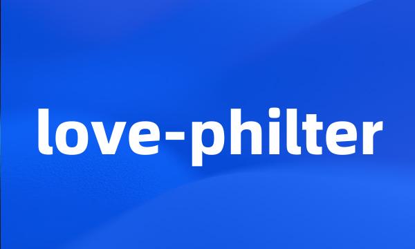 love-philter