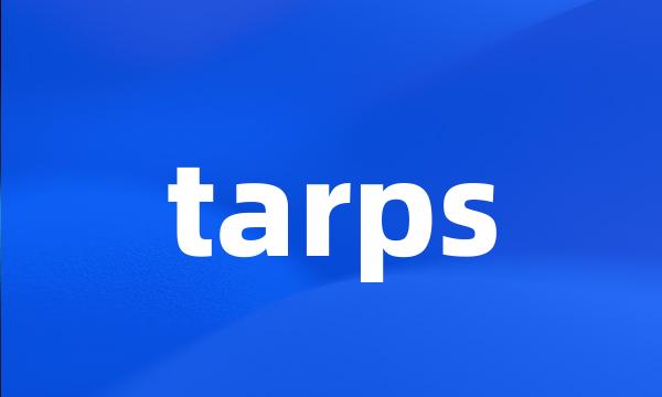 tarps