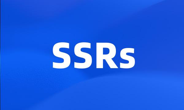 SSRs