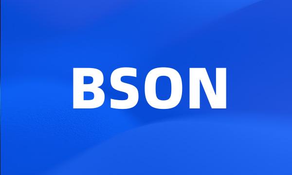 BSON