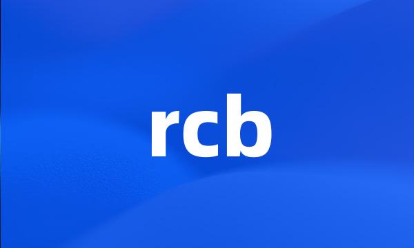 rcb