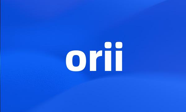 orii