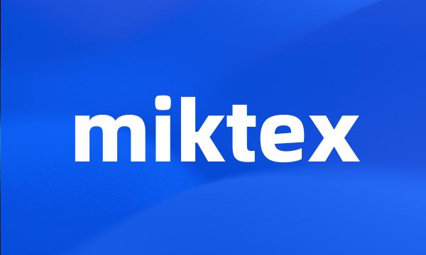 miktex