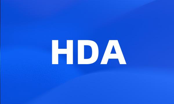 HDA