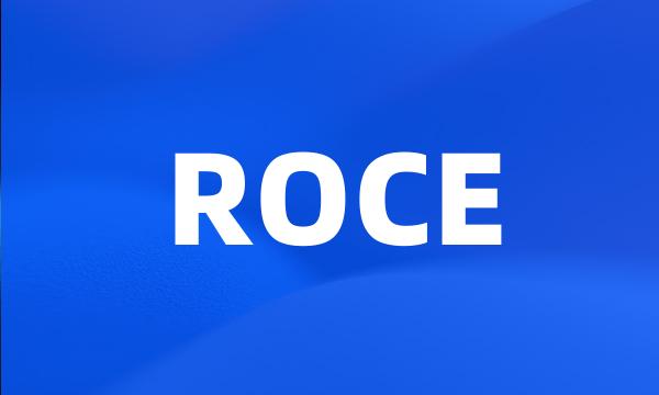 ROCE