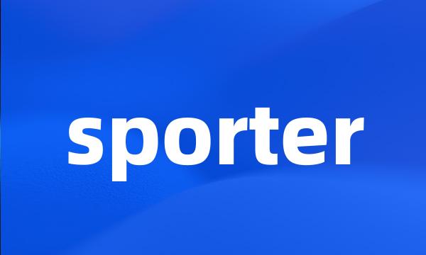 sporter