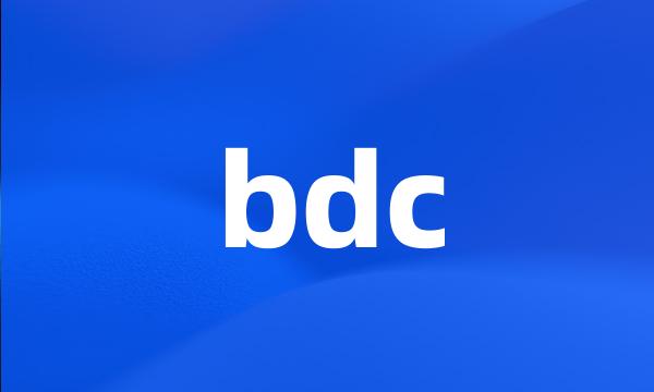 bdc