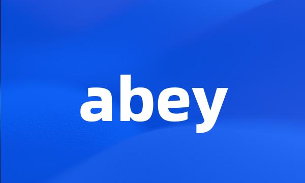 abey