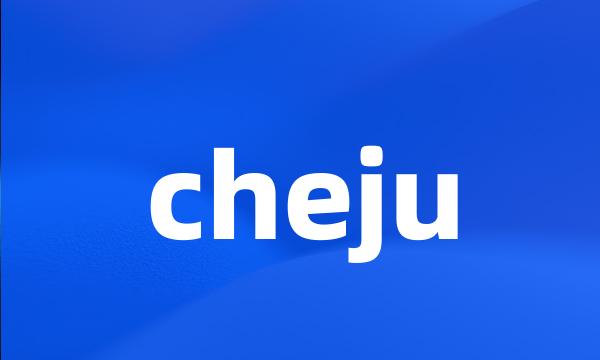 cheju