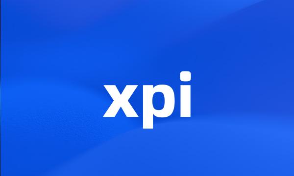 xpi