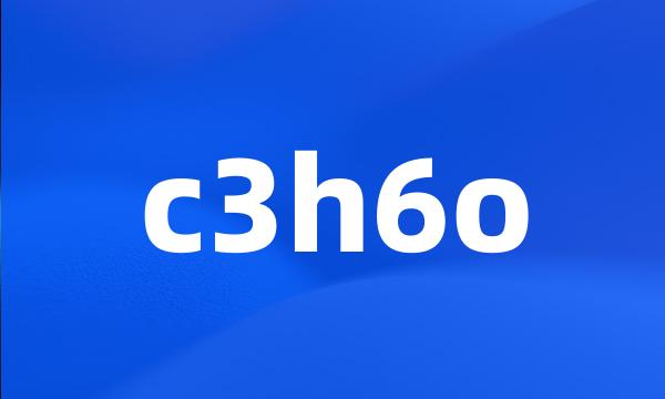 c3h6o