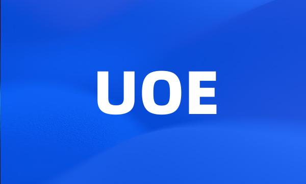 UOE