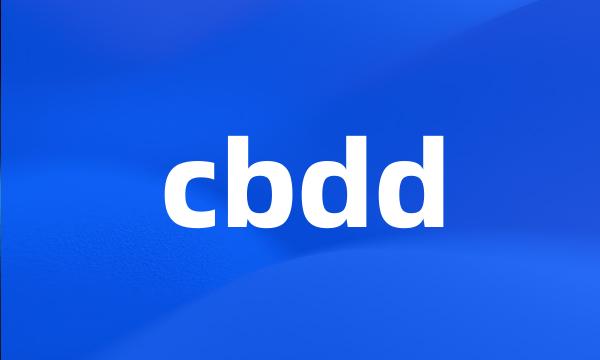 cbdd