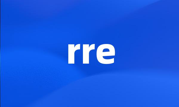 rre