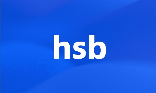 hsb