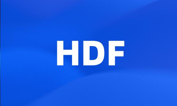 HDF