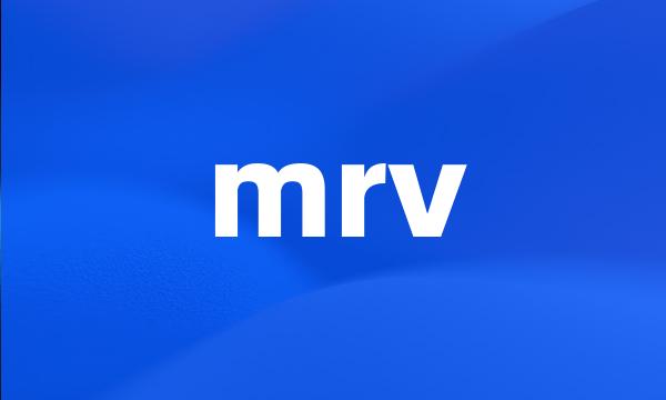 mrv