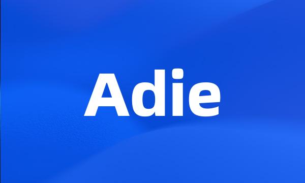 Adie