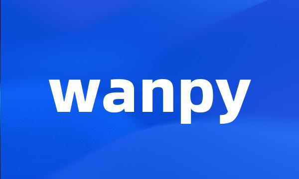 wanpy