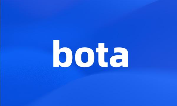 bota