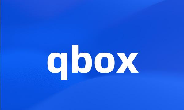 qbox