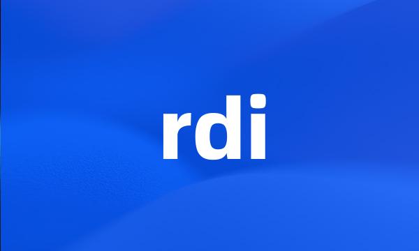 rdi