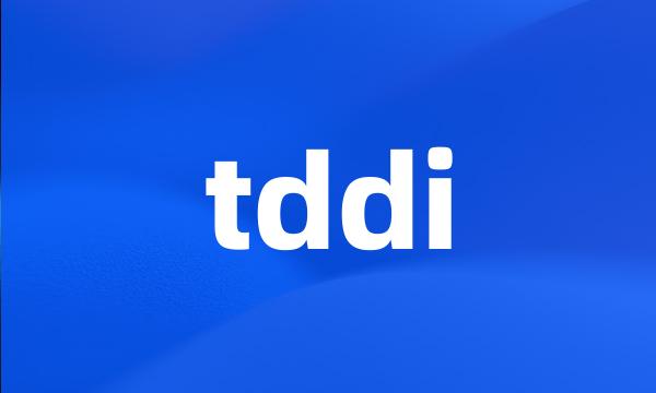 tddi