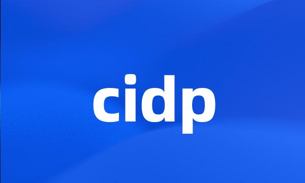 cidp