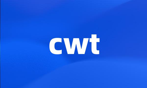 cwt