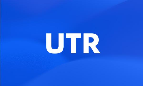 UTR