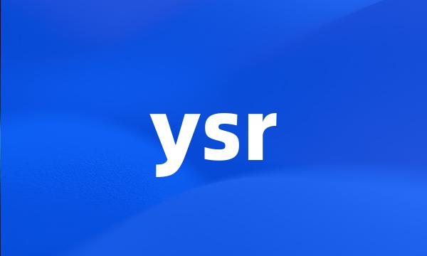 ysr