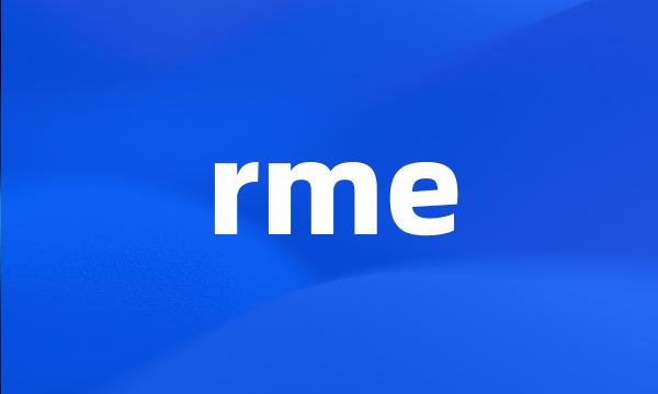 rme