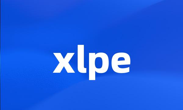 xlpe