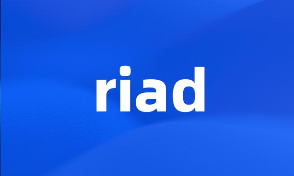 riad