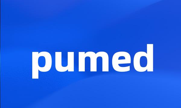 pumed