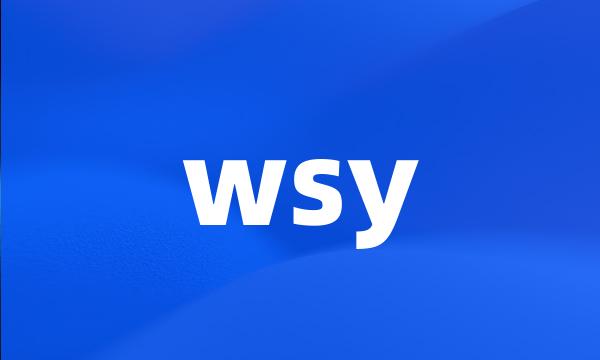 wsy