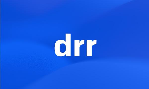 drr