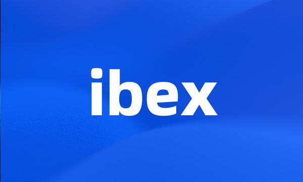 ibex