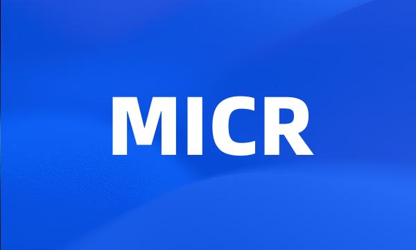 MICR