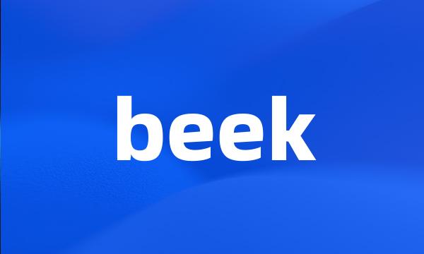 beek